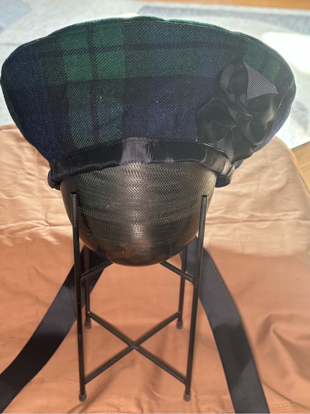 TartanistaProduct: New Black Balmoral Scottish Kilt Beret Hat